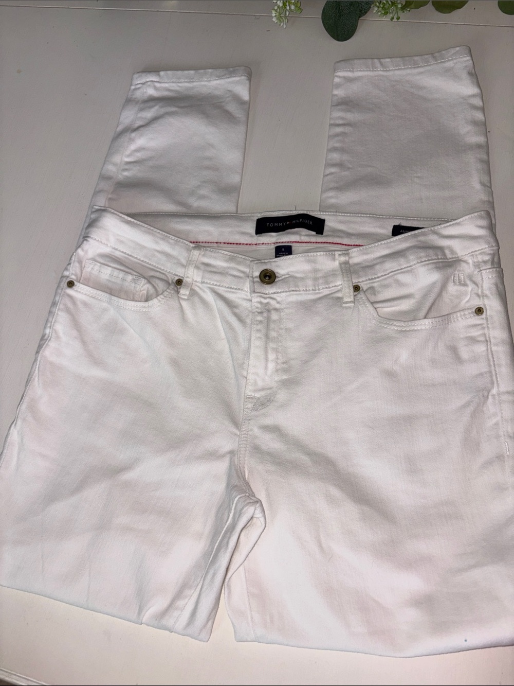 Tommy Hilfiger Amherst Crisp White Skinny Denim Jeans